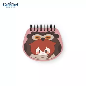 Блокнот 11*10 "Teyvat Zoo Themed Diluc" спираль