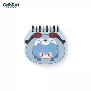 Блокнот 11*10 "Teyvat Zoo Themed Ganyu" спираль