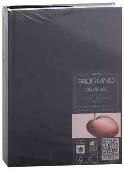 Блокнот для зарисовок 14,8*21см 60л "Drawingbook (портрет)" 160г/м2, Fabriano