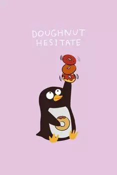 Doughnut hesitate (Софт-тач тетрадь)