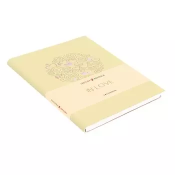 Ежедневник IN LOVE. Gold Cream недатированный, А5, 136 листов