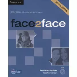 Face2Face 2Ed Pre-Int TB+DVD