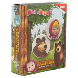 Фигурки из теста «Маша и Медведь»