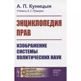 Энциклопедия прав. Изображение системы политических наук