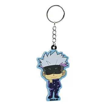 Коллекционный 2D брелок Jujutsu Kaisen, Сатору Годжо, YuMe, (5х7х16), (11261)
