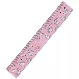 Линейка «Unicorn pattern», 15 см