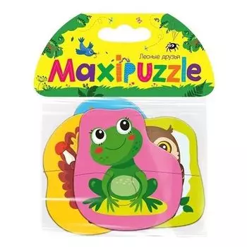 MAXI-пазлы. Лесные друзья