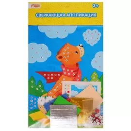 Набор для творчества Color Puppy Аппликация Мишка