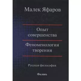 Опыт совершенства. Феноменология творения. Русская философия