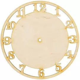Основа для часов Арабские цифры (13697) (246х246мм) (упаковка)