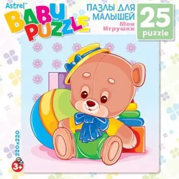 Пазл 25 эл. Для Малышей. Медведь