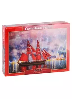 Пазл Castorland 1000 эл. 68*47см. Алые паруса