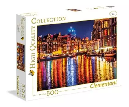 Пазл Clementoni 500 эл. 49*36см. HQ Амстердам