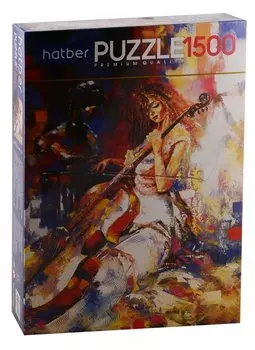Пазл Hatber Premium 1500 эл. "Девушка с виолончелью", 58х83 см