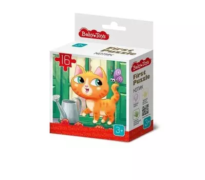Пазл «Котик» (16 эл.)