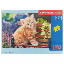 Пазл Castorland Рыжий котенок 180эл, 32*23см В-018178