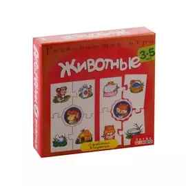 Развивающая игра "Ассоциации. Животные"