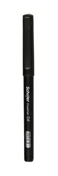 Ручка капиллярная Schiller, Fineliner, черная 0,6 мм