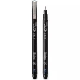 Ручка капиллярная TOUCH Liner 0,1мм синий, TOUCH