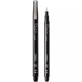 Ручка капиллярная TOUCH Liner 0,4мм, черный, TOUCH