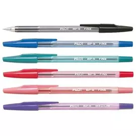 Ручка шарик Pilot BP-S красная прозрачн. BP-S-F-R (00383)