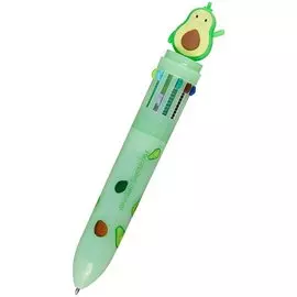 Ручка шариковая Avocado, автоматическая, в ассортименте
