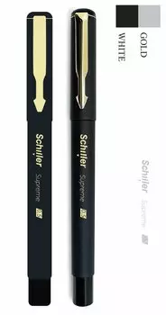 Ручка шариковая Schiller, Supreme, черная 0,5 мм