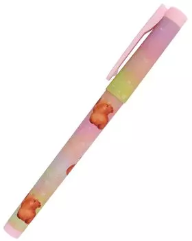 Ручка шариковая Yoi, "Капибара. Акварель", синяя