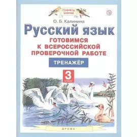 Русский язык. 3 класс. Готовимся к ВПР. Тренажер.