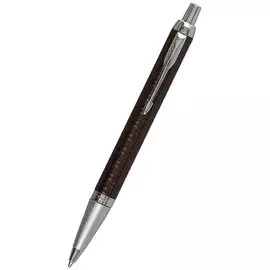 Шариковая ручка «Parker IM Premium Вrown CT M», синие чернила