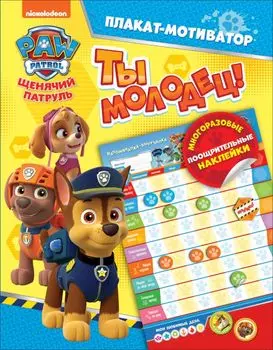 Щенячий патруль. Мотиватор. Плакат