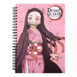 Скетчбук А5 60л "Nezuko Kamado V2" Demon Slayer