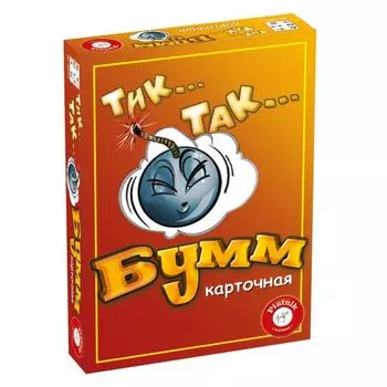 Настольная игра, Piatnik, Тик-так бумм карточная версия, картонная коробка 785191