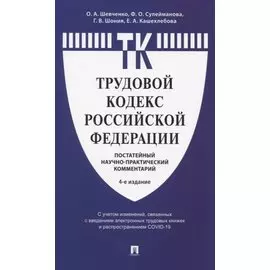 Трудовой кодекс Российской Федерации: Постатейный учебно-практический комментарий