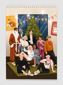 В КЛЕТКУ Блокнот "Happy New Tear"