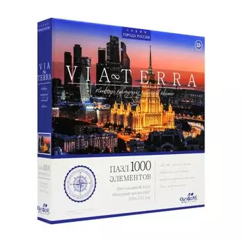 Пазл 1000 эл. Вечерний мегаполис