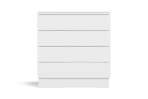 Комод СИМПЛ Белый снег