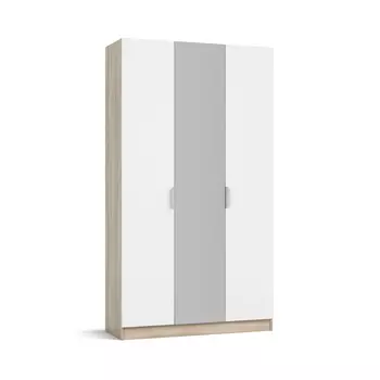 ШКАФ BOSS-120 Сонома, Белый снег