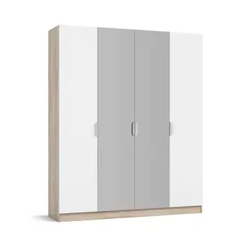 ШКАФ BOSS-180 Сонома, Белый снег