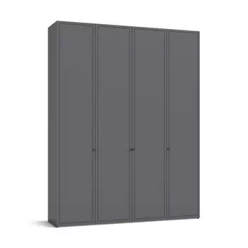 Шкаф BOSS NEO 180 4Д Оникс серый, Графит софт