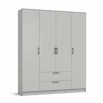 Шкаф РИМ-180 Lite Шиншилла серая