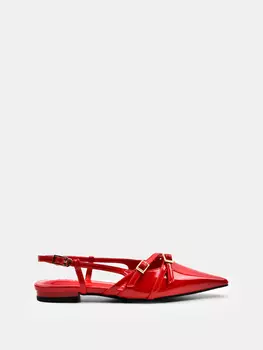 Балетки evia красный