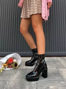 Ботильоны amy черный