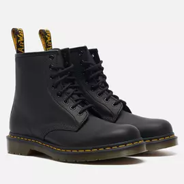 Ботинки Dr. Martens 1460 Greasy Leather, цвет чёрный, размер 41 EU