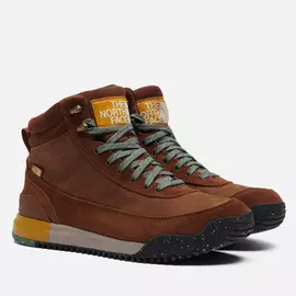 Ботинки The North Face Back To Berkeley III Leather Waterproof, цвет коричневый, размер 45 EU