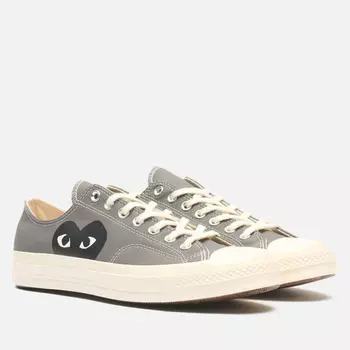 Кеды Converse x Comme des Garcons Play Chuck 70 Low, цвет серый, размер 37.5 EU