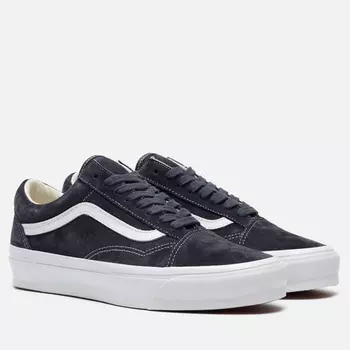 Кеды Vans LX Old Skool Pig Suede, цвет серый, размер 37 EU