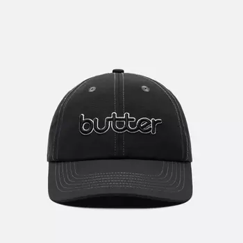 Кепка Butter Goods Alpine 6 Panel, цвет чёрный