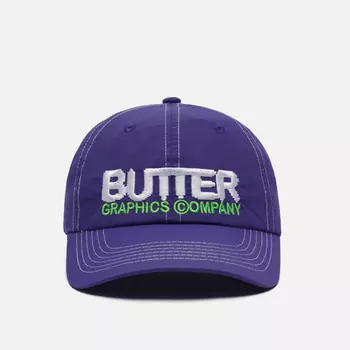 Кепка Butter Goods Program 6 Panel, цвет фиолетовый