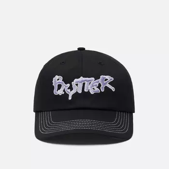 Кепка Butter Goods Radio 6 Panel, цвет чёрный